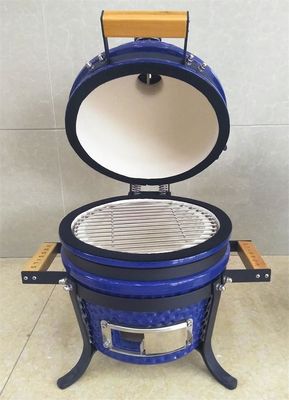 Vaisselle de cuisine bleue de charbon de bois BARBECUE en céramique de GV de 12,5 pouces petit