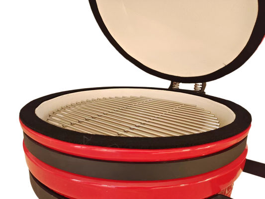 Le jardin au charbon de bois rouge 15 pouces Kamado Grill