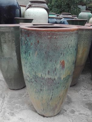 Archaize les pots extérieurs rustiques d'usine du travail de main 56cmx98cm